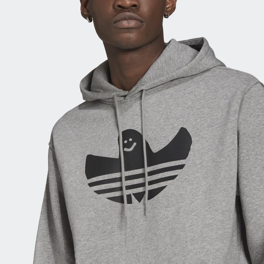 adidas grey pullover moletom com capuz