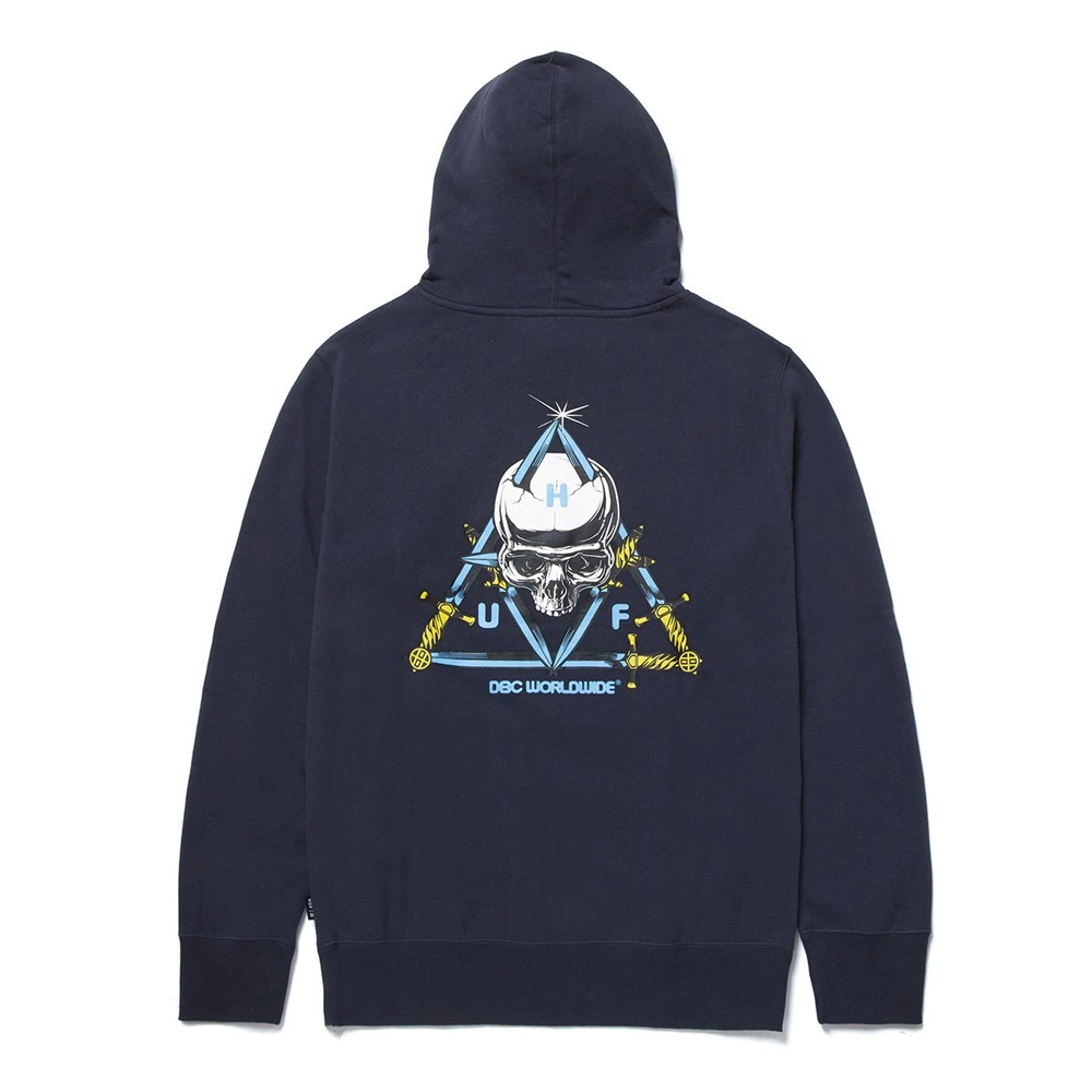 huf worldwide moletom com capuz