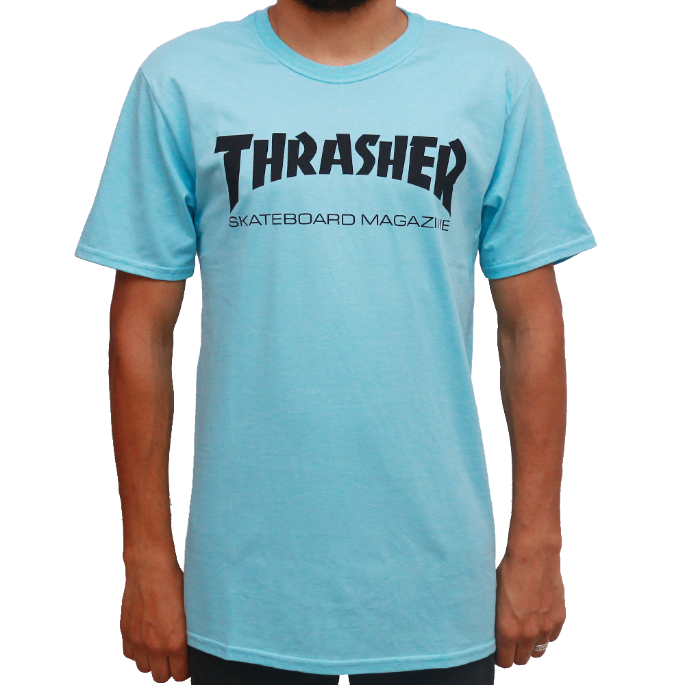 Camiseta Thrasher Skate Mag Azul