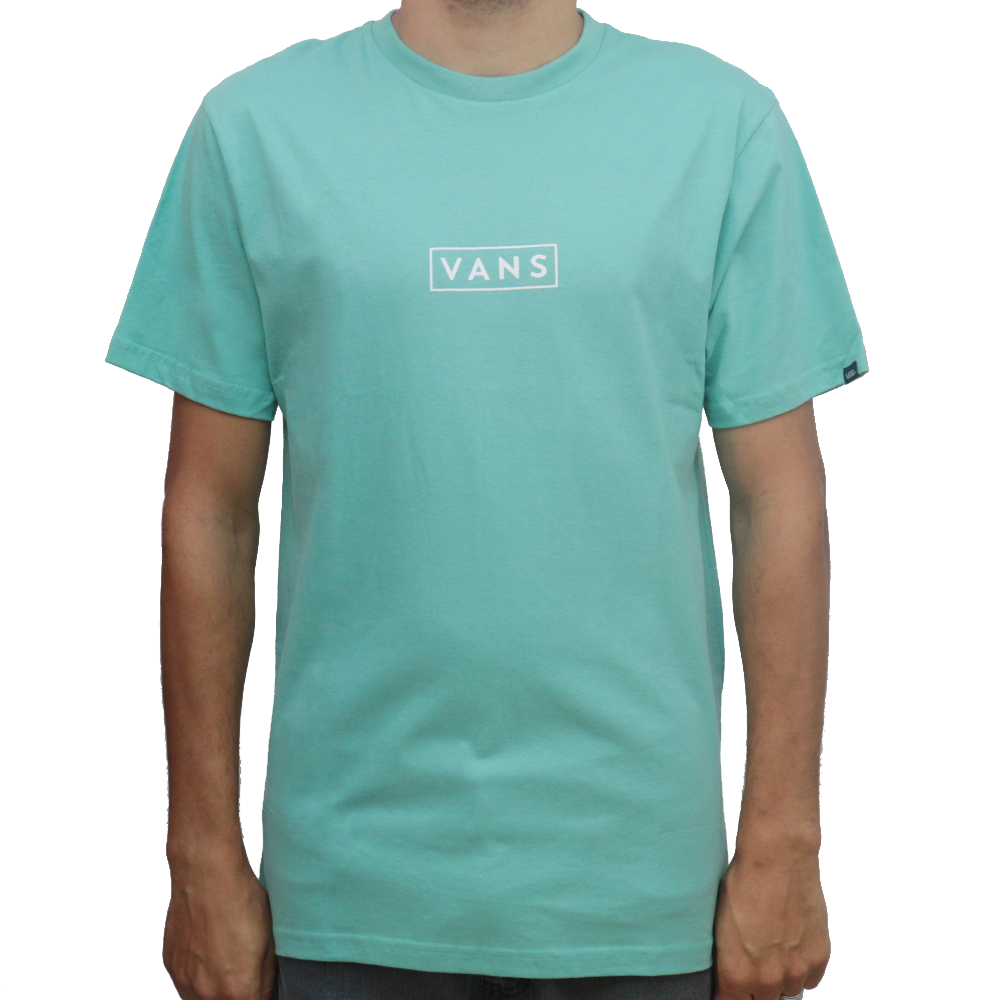 camiseta verde vans