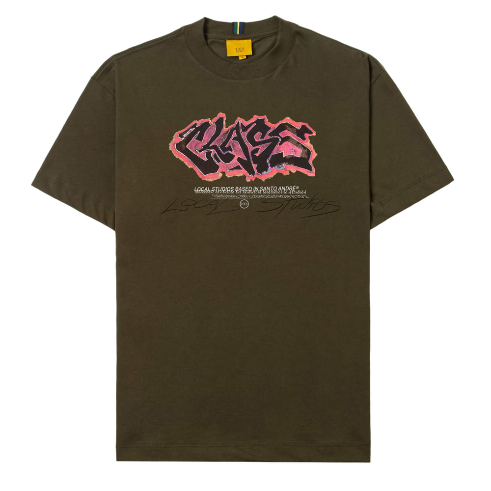 camiseta class verde