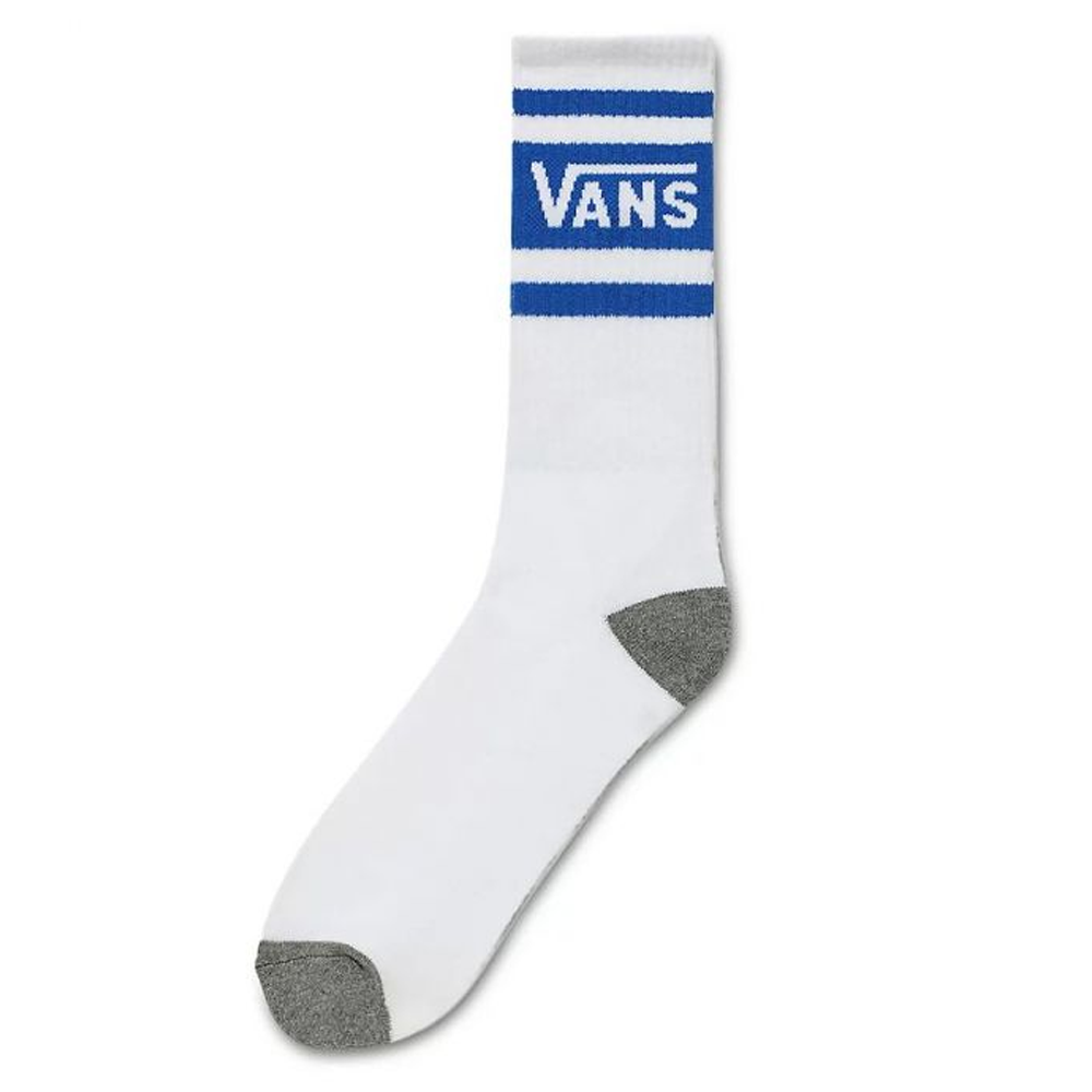 Meia Vans Tribe Crew Blue White