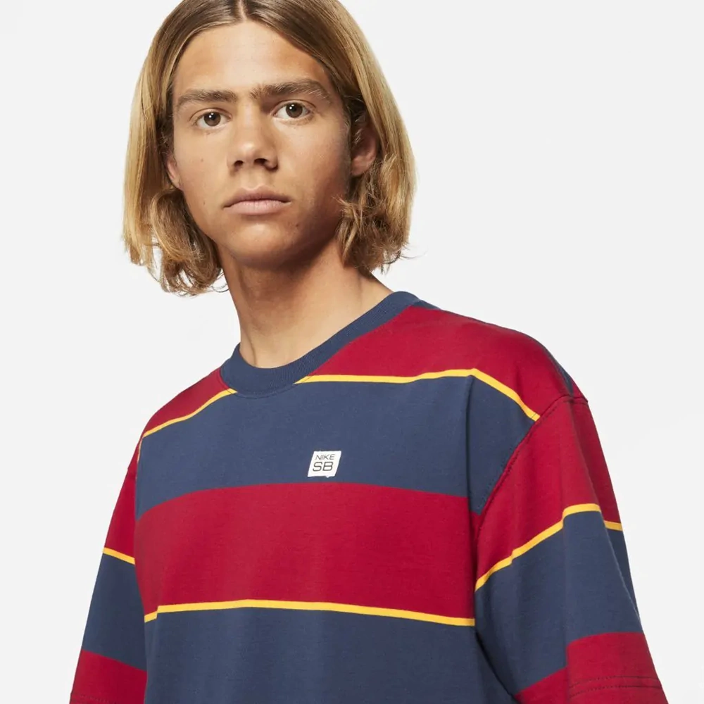 Camiseta Nike SB Stripe Red/Navy