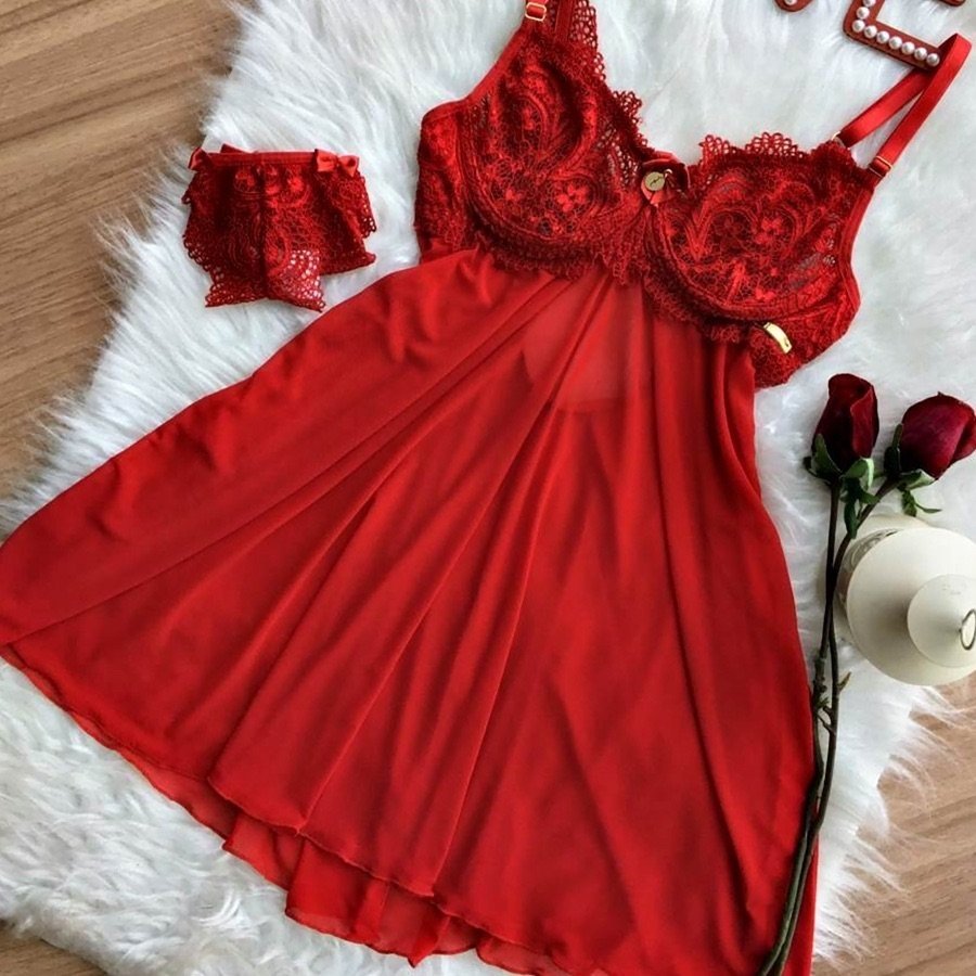 Camisola Luxo - Vermelha - Comprar em Sweet Wish