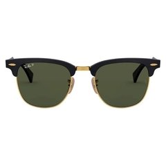 Óculos de Sol Ray-Ban Clubmaster Preto Lentes Verdes - comprar online