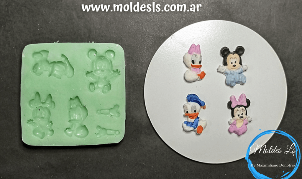 Molde De Silicona Personajes De Disney Bebes Molde De Silicona Personajes De Disney Bebes