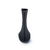Garrafa Liny preta fosca em cerâmica 10x32x10 cm - comprar online