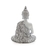 Buda prata em cerâmica e pedrarias 17x12x7,5 cm na internet
