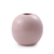 Esfera rosa em cerâmica 20x18x20 cm