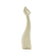 Gato branco em cerâmica 10x28x8,5 cm - loja online
