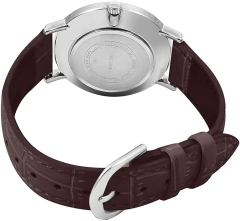 Reloj Casio Hombre Mtp-vt01l Diseñoplano Cuero 100% Original - comprar online