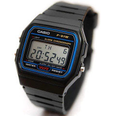 Reloj Casio F-91w Cronometro Alarma Calendario Original