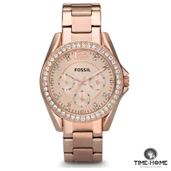 Reloj Fossil ES2811 Acero Dama Oro Rosa 100% Original