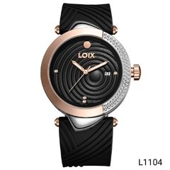 Reloj Loix Dama L1104 En Silicona Calendario 100% Original - tienda online