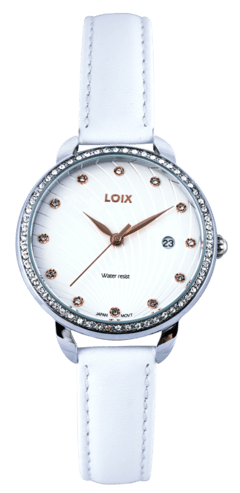 Reloj Loix Dama L1114 En Cuero Original Y Garantía 1 Año - comprar online