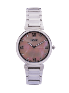 Reloj Loix Dama L1142 En Acero Original Y Garantía 1 Año