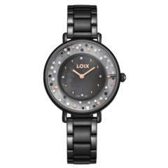 Reloj Loix Acero Dama L1218 Tablero Con Diseño - comprar online