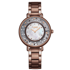 Reloj Loix Acero Dama L1218 Tablero Con Diseño - tienda online