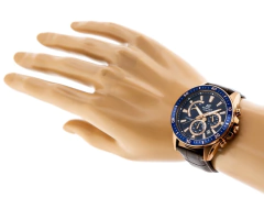Reloj Casio EFR-552GL-2A Cafe Fondo Azul en internet