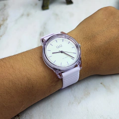 Imagen de RELOJ QYQ MUJER PULSO SILICONA COLORES PASTEL