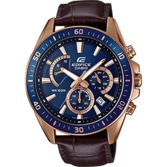Reloj Casio EFR-552GL-2A Cafe Fondo Azul