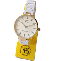 Reloj Yess Dama S17236s Original Pulso En Ceramica - Time Home - Relojes Originales y Accesorios 