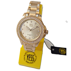 Reloj Yess S17338s Para Dama Pulso En Acero Inoxidable - Time Home - Relojes Originales y Accesorios 