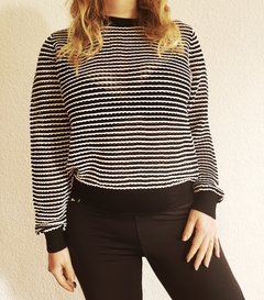 B-9132 / Sweater Rayado - tienda online