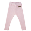 Pantalón chupín TEJIDO rosa baby - 6 y 9 meses