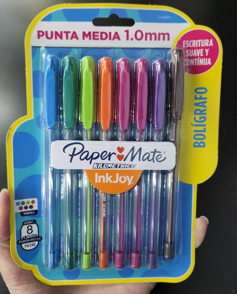 Bolígrafos Paper Mate x8. - Comprar en Grafica Tonner