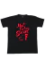 Camiseta Preta Not Today Satan - comprar online