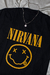 Camiseta Preta Nirvana na internet
