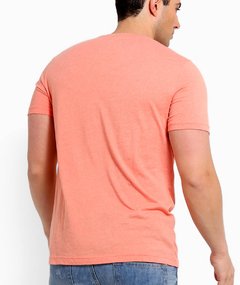 Camiseta masculina Abercrombie & Fitch Basic-V ORG - Closety