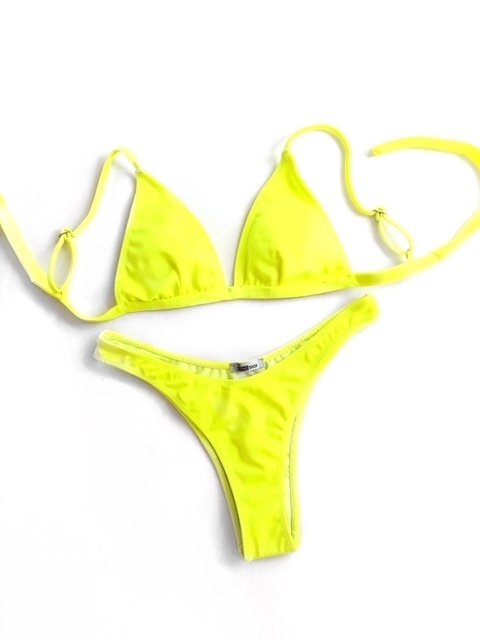 Biquíni asa delta fluorescente Clearance