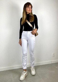 Calça Jeans Skinny Branca