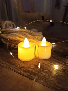 Set velas y micro led - comprar online
