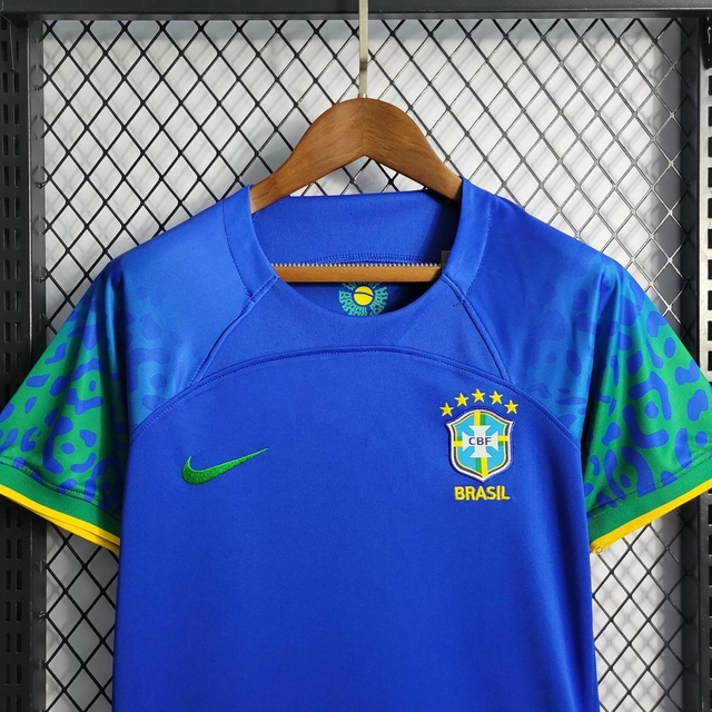 Camisa Seleção Brasileira II Copa do Mundo 2022 Feminina