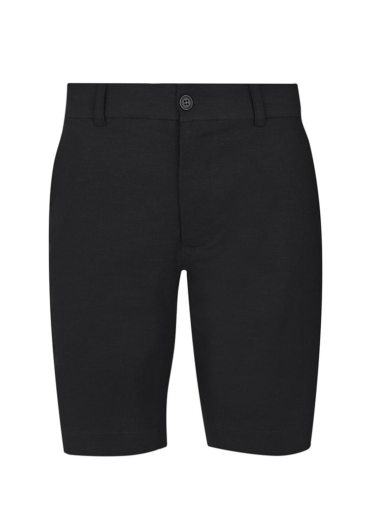 Bermuda linho preta Clearance