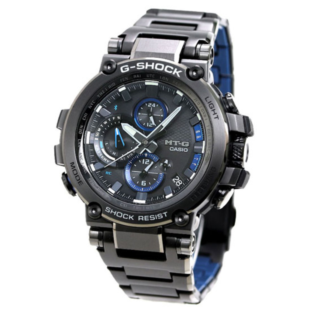 G-Shock MTG-B1000D y MTG-B1000BD con banda compuesta