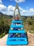 orgonite gigante 40cm azul renovação e proteção