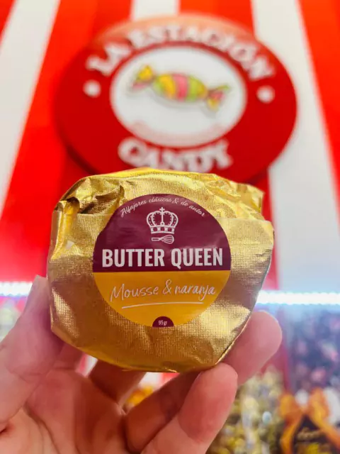 Alfajor Butter Queen Mousse & Naranja