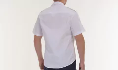 Camisa blanca mangas cortas - comprar online