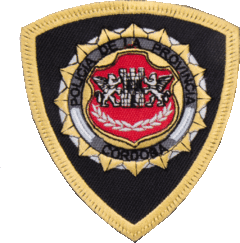 Escudo de manga Policia de la Provincia de Cordoba - Oficiales Jefes y Superiores