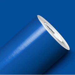 VINILO IMPRIMAX AZUL MEDIO BRILLANTE 1.22MTS DE ANCHO VTS X METRO IMPRIMIBLE