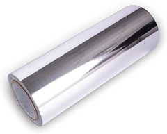 vinilo cromado plata moldeable ancho 152 cm canal de aire y filmina protectora