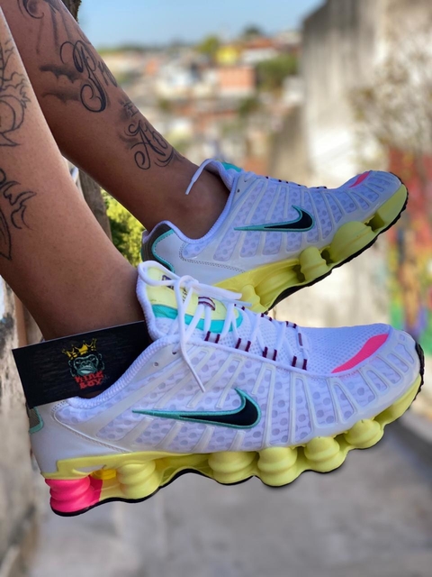 nike shox 12 molas tl3