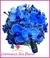 Buquê de Noiva de Hortênsias e Orquídeas Phalaenopsis Azuis - BN00006 na internet