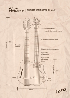 Uritorco (Guitarra DOBLE mastil) - tatú instrumentos