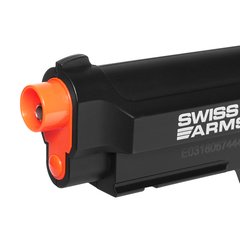 PISTOLA AIRGUN À GÁS CO2 SWISS ARMS PT92 BAX NYLON FIBER GNB 4,5MM - CYBERGUN - loja online