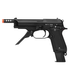 PISTOLA DE AIRSOFT À GÁS GBB GREEN GÁS M93R II BLOWBACK 6MM - KSC